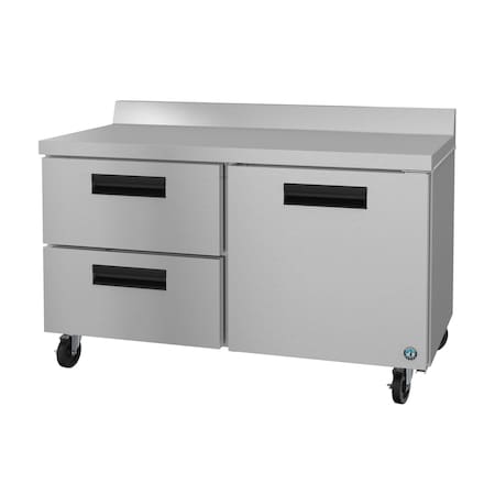 Hoshizaki Refrigerator, Two Section Worktop, Drawer/Door Combo,  WR60B-D2